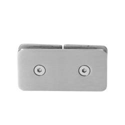Svorka skla medzi sklá 180°, sklo 8 - 10 mm, AISI 304 Svorka skla medzi sklá 180°, sklo 8 - 10 mm, AISI 304